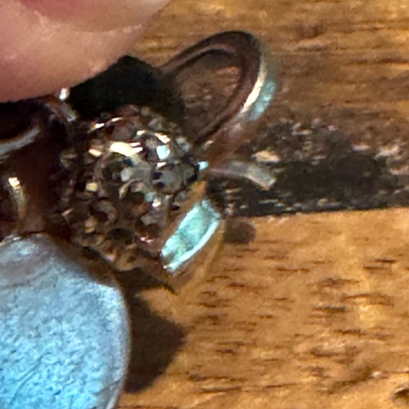 Alexander McQueen Black Leather Double Wrap studded bracelet with jeweled skull - Picture 8 of 10